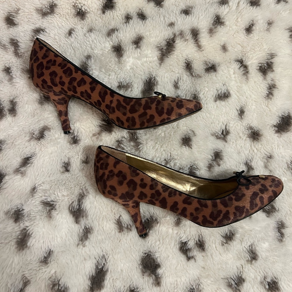 Leopard Print Pumps